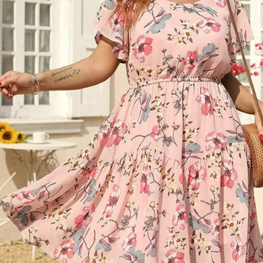 Boho Floral Dress - Picture 2 of 11